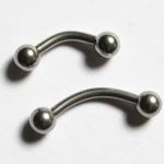 Banánek 8, 10, 12mm / Kulička  2, 3, 4, 5mm / závit 1,2mm