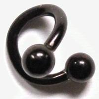 Spirála 8, 10, 12mm / Kulička  3, 4, 5, 6mm / závit 1,6mm