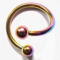 Spirála 8, 10, 12mm / Kulička  3mm / závit 1,6mm